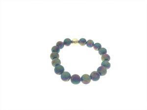 Druzy Rainbow Single