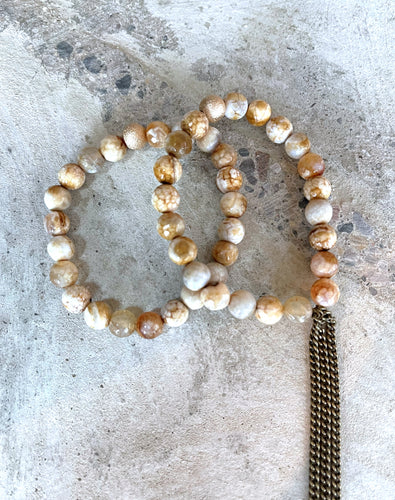 Tan Fire Agate #21