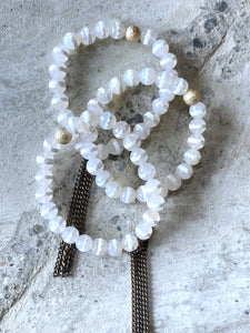 White Wavy