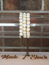 Load image into Gallery viewer, White &amp; Gold