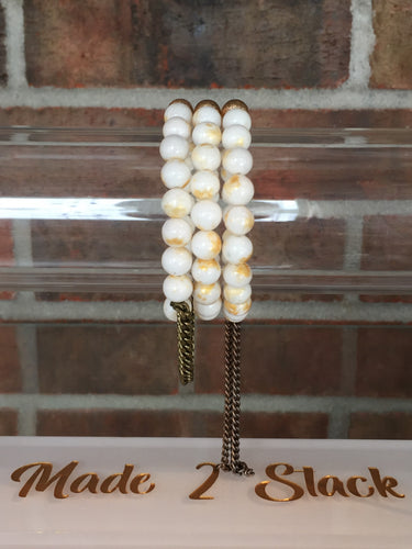 White & Gold