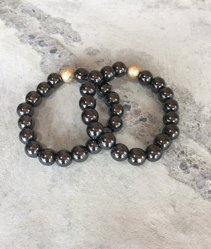 Black Hematite Single
