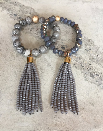 Gray Tassel Single